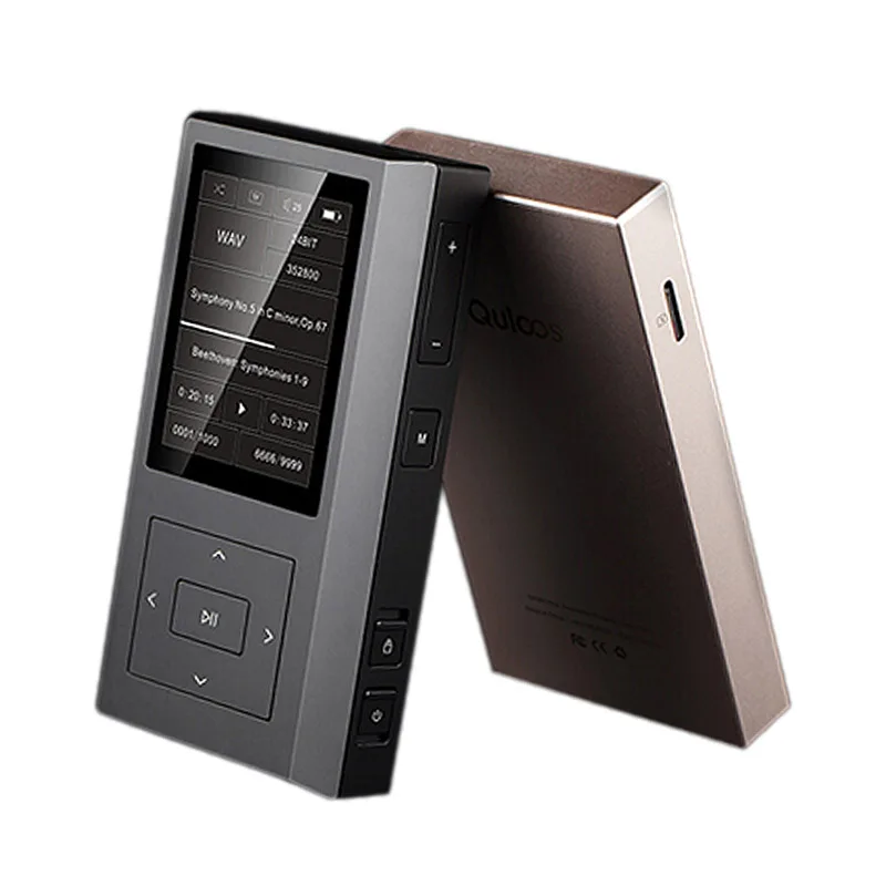 Quloos QLS QA361 AK4495SEQ 6OPA1622 HiFi DSD двойные механические часы без потерь MP3 портативный