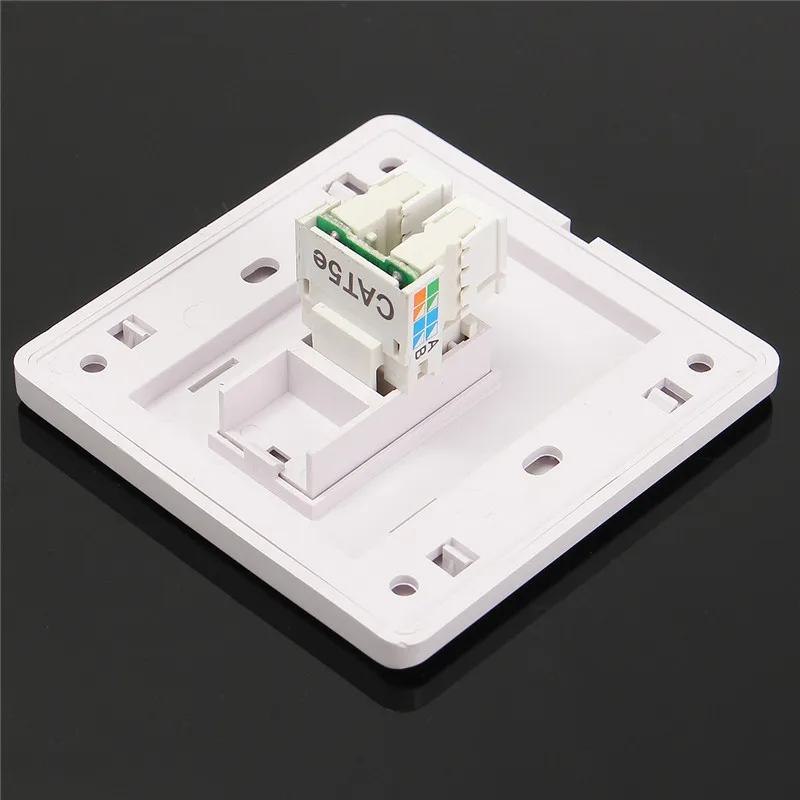86 Тип ПОРТ UTP CAT5E Сетевая розетка компьютерная панель Ethernet порт Модуль|module|module