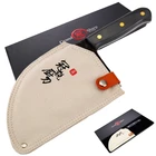 Нож шеф-повара ручной работы Кливер нож Высокоуглеродистая сталь полностью Tang кухонные ножи Мясник нарезка инструменты для нарезки