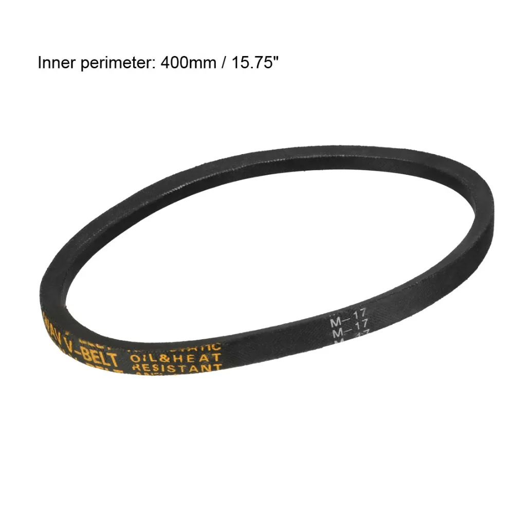 Uxcell M16-M39 11 размеров 10x6 мм Резиновый трансмиссионный ремень стиральная машина привод V Ремень Замена Внутренний Обхват 503 мм 400 мм 388 мм