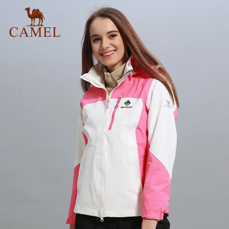 CAMEL зимняя куртка для мужчин и женщин 3 в 1 активного отдыха походов теплая