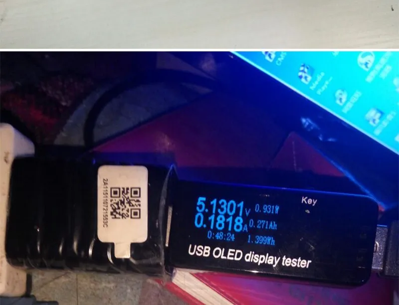 USB тестер постоянного тока OLED 128x64 вольтметр измеритель напряжения тока power Bank емкость батареи монитор телефон зарядное устройство детектор+ USB нагрузка