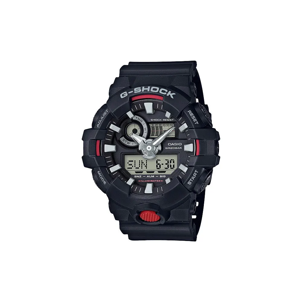 Quartz Wristwatches Casio for mens GA-700-1A Watches Mans Watch Wristwatch Wrist men G-Shock | Наручные часы