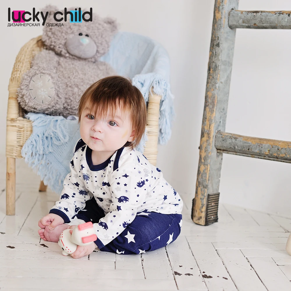 Штанишки комплект Lucky Child арт. 30-169 (Котики) [сделано в России доставка от 2-х дней] |