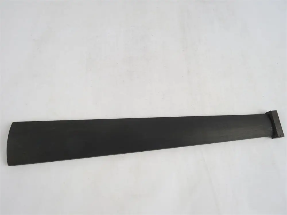 

1pcs undyed black violin indonesia ebony fingerboard 1/4-4/4