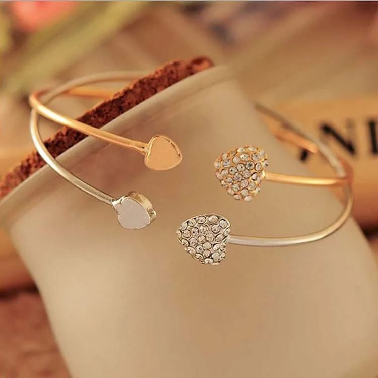 2018 NEW Winding Openings Bangles Love Bracelets For Women Gold Pulsera Jewelry Stainless Femininas Female Bangle | Украшения и