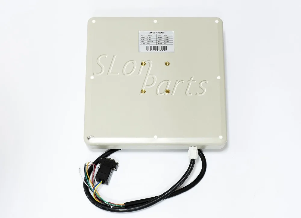 SR681 UHF RFID считыватель 6 м большой радиус действия наружная IP67 8dbi антенна RS232/RS485/Wiegand