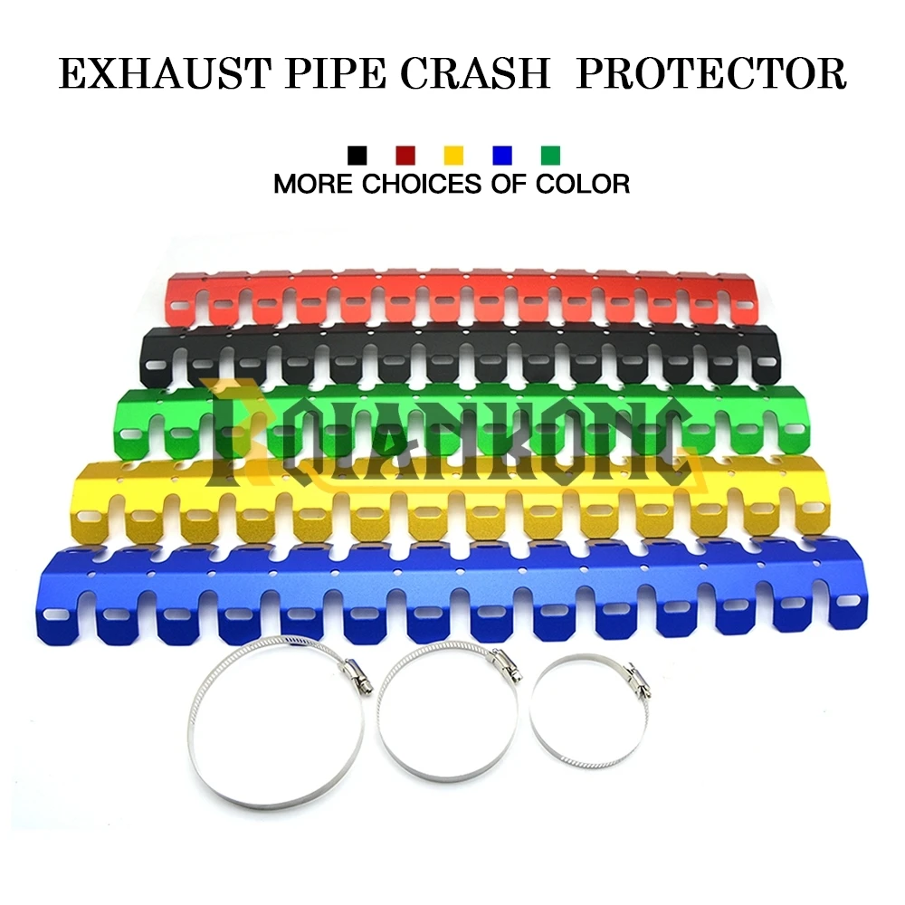 Защитная труба глушителя выхлопной трубы для мотоцикла теплозащитная Крышка HONDA