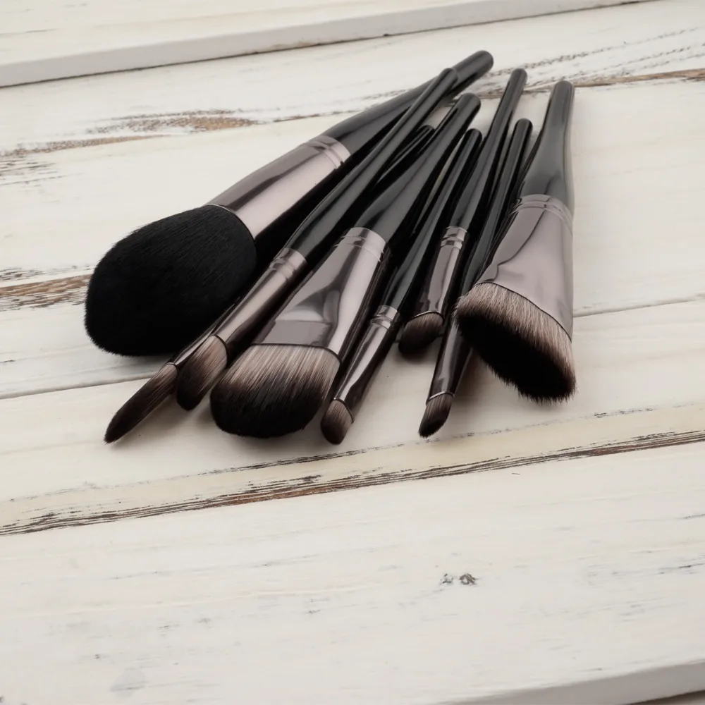 

Pro Makeup Brushes 8PCS Fashion Makeup Brushes Set Cosmetic Contour Powder Foundation Eyeliner Blush maquiagem Cosmetic Brushes