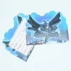 cards 10pcs Бэтмен тематическая вечеринка на день рождения Декор бумажная салфетка под тарелку кружку соломенный баннер/Флаг коробка для конфет посуда набор детский душ вечерние принадлежности - Цвет: cards 10pcs