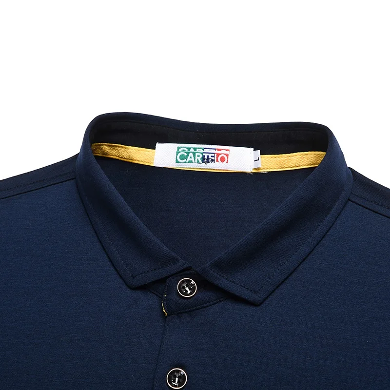 DZYS Мужская рубашка поло мерсеризованная хлопковая для мужчин 3081 | одежда