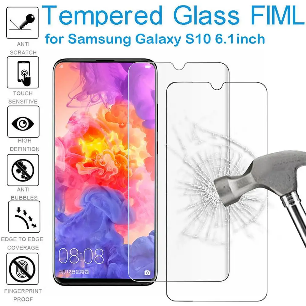 CARPRIE 2PC HD прозрачная защитная пленка для экрана из закаленного стекла Huawei P30 6 1