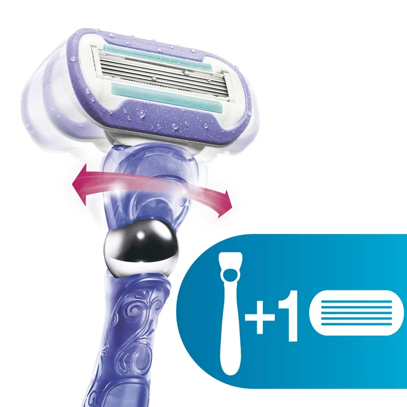 Бритва Venus Swirl с 1 сменным картриджем|replacement razor|razor venusvenus razor |