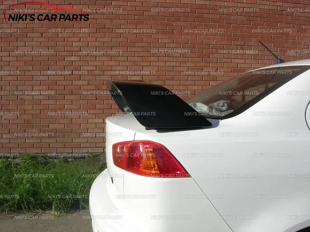 Спойлер для Mitsubishi Lancer X 2007- ABS пластик Высокая специальная Аэро крыло динамическое литье украшение автомобиля Стайлинг тюнинг