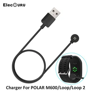 Умные часы зарядное устройство для Polar M600Loop 2 часы Магнитный 100 см3.3ft USB синхронизация данных кабель для быстрой зарядки умные аксессуары