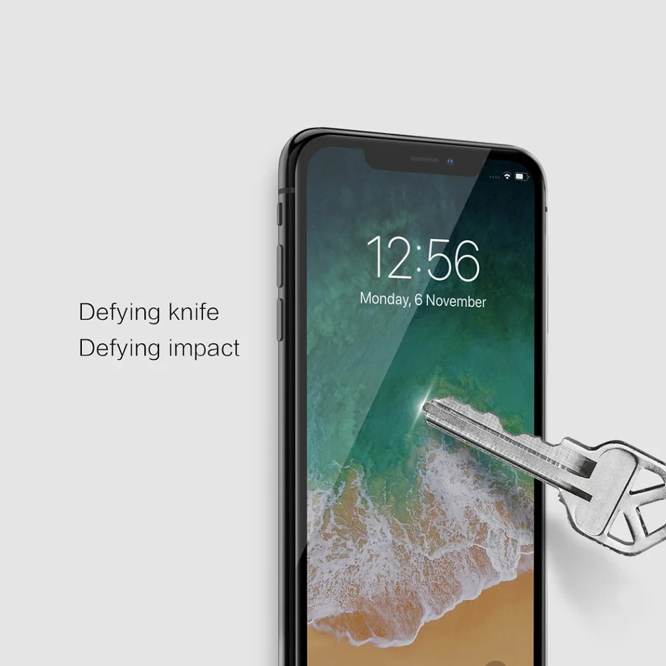 nillkin cpmax screen protector for iphone xs xs max xr 3d safety protective tempered glass for iphone x 5 86 56 1 free global shipping