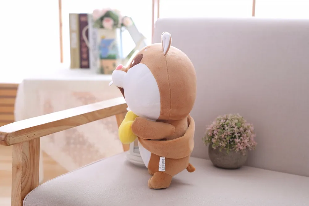 Интересная серия Милый мультяшный хомяк плюшевая мышь игрушка куклы украшение