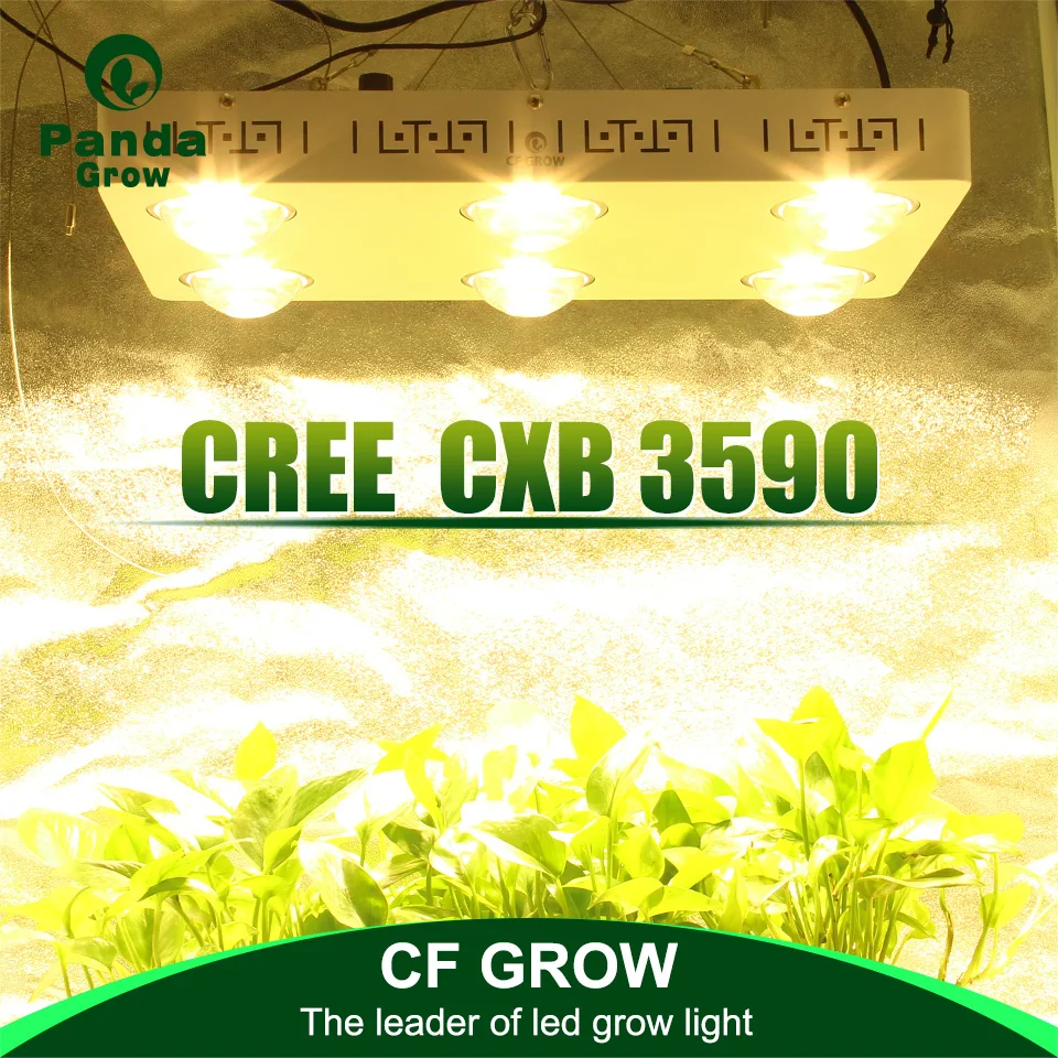 

CREE CXB3590 600W Dimmable COB LED Grow Light 72000LM Full Spectrum Replace HPS 2000W Growing Lamp Indoor Plant Growth Lighting