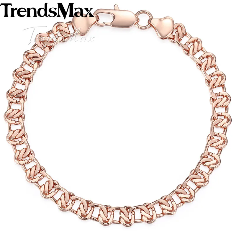 Женский браслет из розового золота 585 пробы 8/18/20 см|women bracelet|gold bracelet chainbracelet chain |