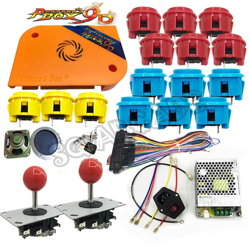 Части Arcade (пряди комплект с 2222 в 1 ящик Пандоры 9D Обновление версии подсветка