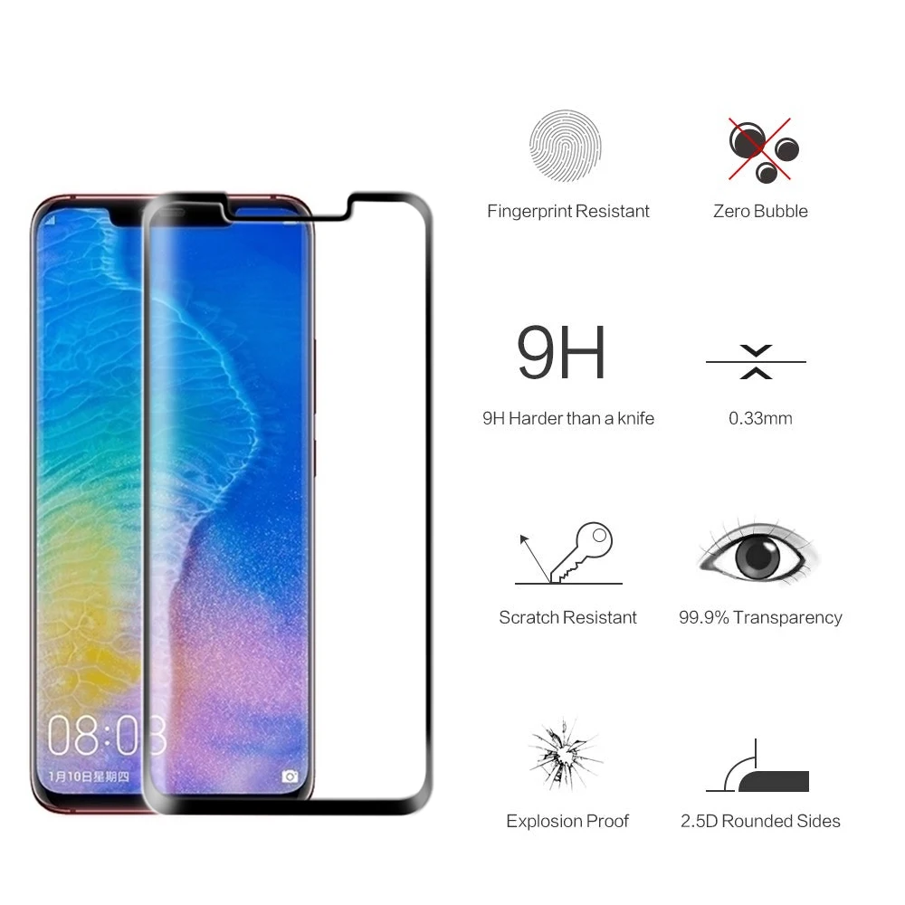 Закаленное стекло для Huawei Mate 20 Lite P20 Pro Защитное Mate20 lite P P20lite P20pro 20pro матовое