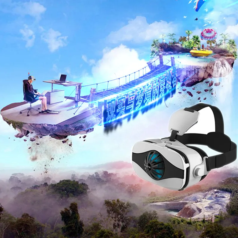 VR Очки виртуальной реальности для мужчин и женщин очки 3D гарнитура коробка