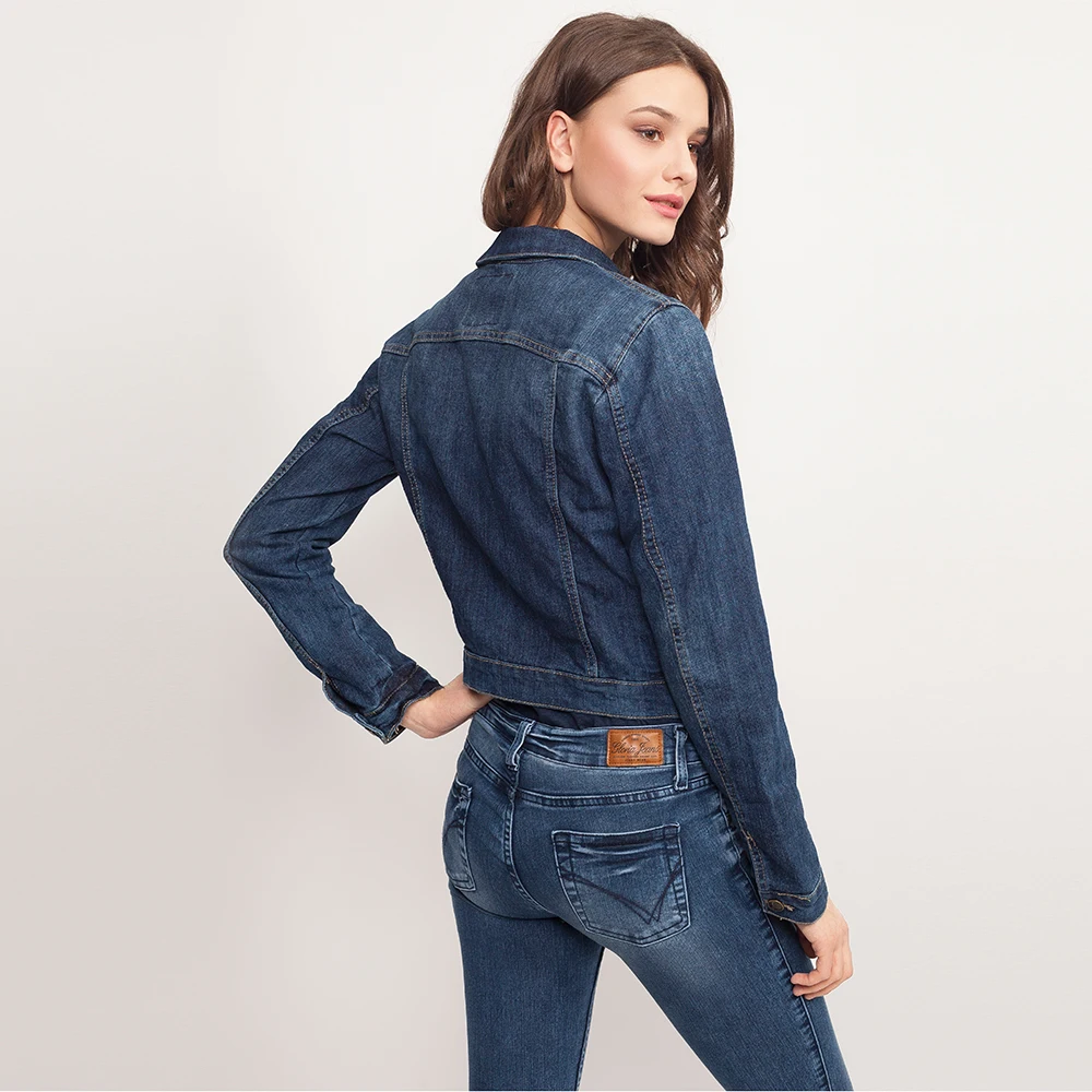 Джинсовый жакет для девушки Gloria Jeans GJC002704|jackets jeans for women|jacket jeanscoated women |