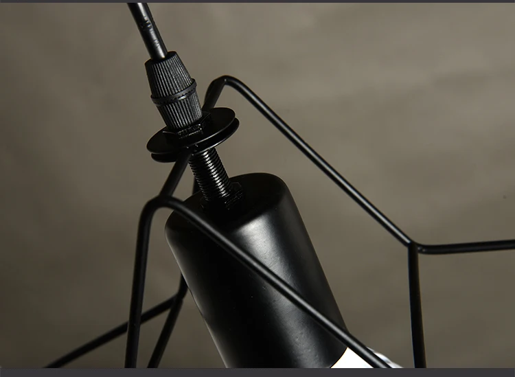 Скандинавский подвесной светильник в стиле ретро со звездами железная клетка