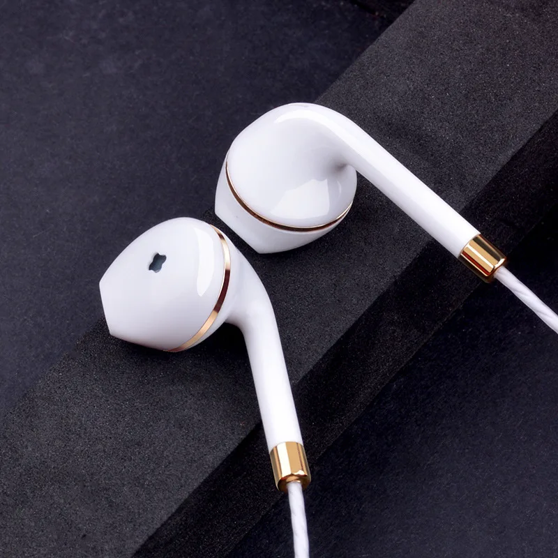 Новые наушники вкладыши для apple iphone 5S 6s 5 xiaomi bass earbud гарнитура стерео Apple Earpod Samsung sony