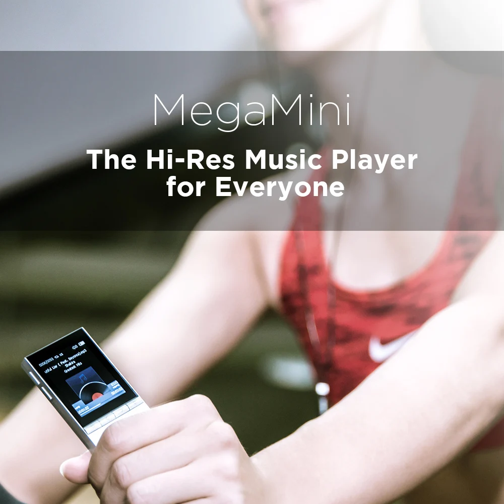 HIFIMAN MegaMini MP3 музыкальный плеер портативный цифровой аудиоплеер без потерь для