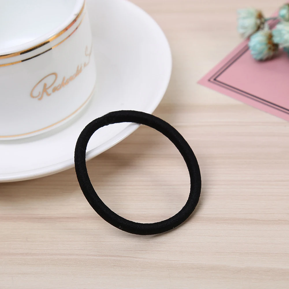 Women Girls Hair Band Ties Rope Ring Elastic Simple Hairband Ponytail Holder | Scrunchie