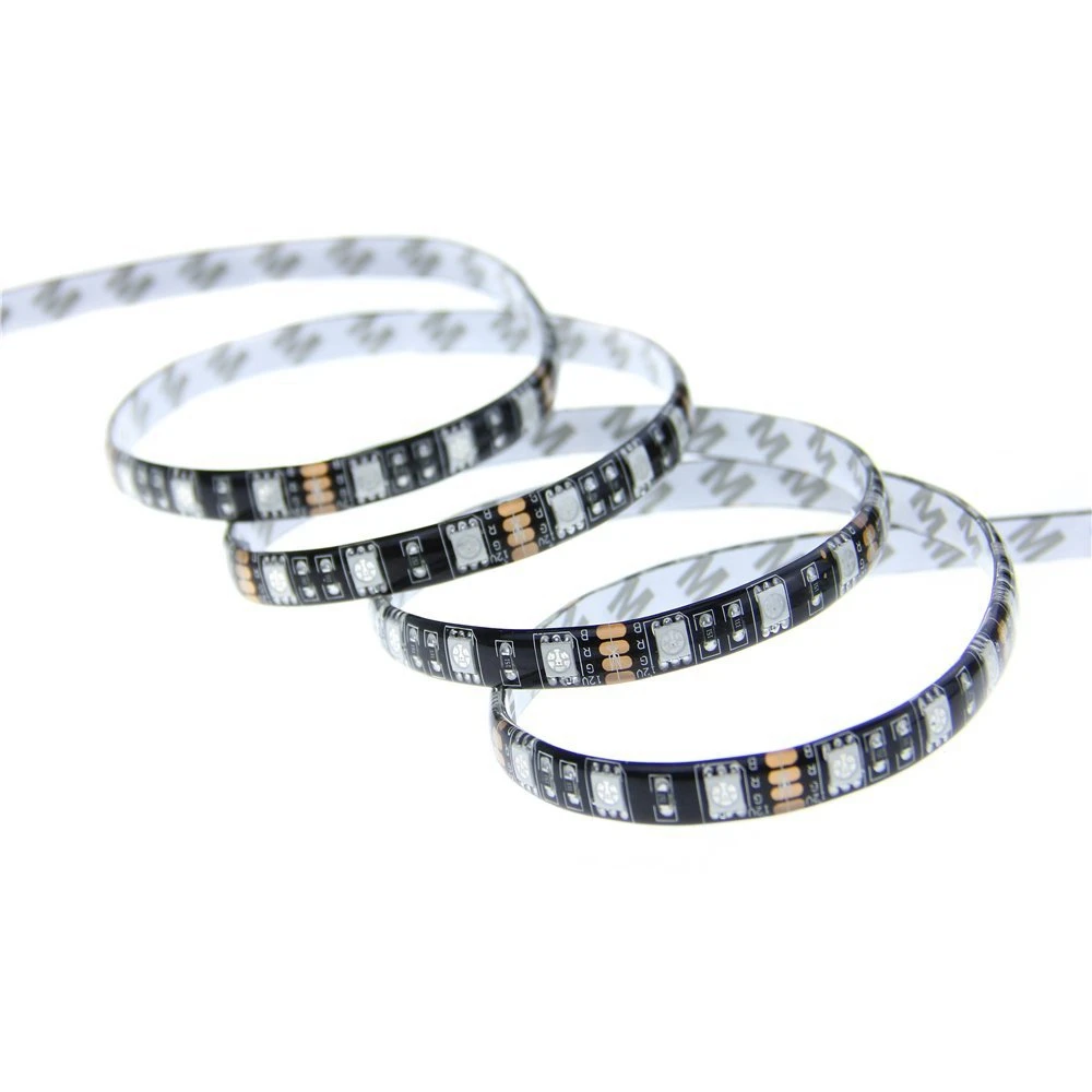 Светодиодная лента 5050 DC12V 60LEDsm 0.5m1m2m3m4m5m Гибкая светильник RGB RGBW | Лампы и освещение