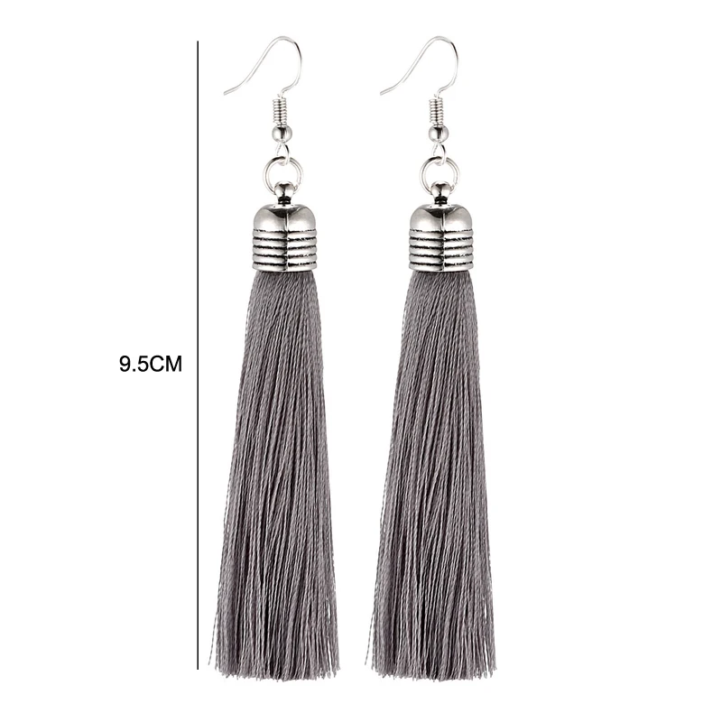 Женские этнические серьги LOVBEAFAS богемные длинные подвески Винтажные