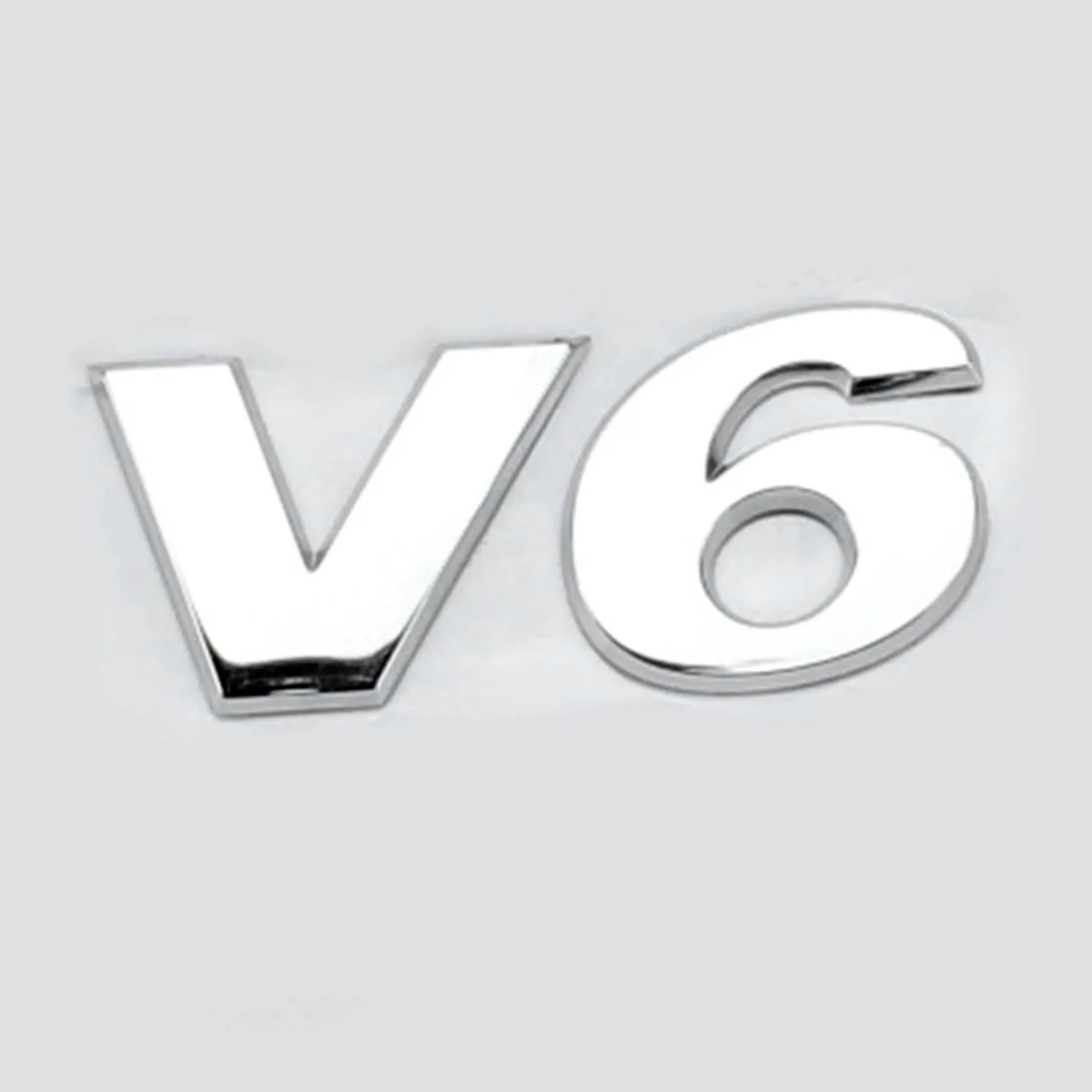 Хромированная наклейка на эмблему от производителя V6 для VW Golf Tiguan Passat Jetta Bettle Touran