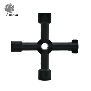 Многофункциональный гаечный ключ 4 в 1 для сантехники, универсальный квадратный треугольный ключ перекрестный переключатель для радиатора газового поезда