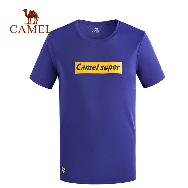 CAMEL мужская и женская футболка для активного отдыха летняя с технологией против