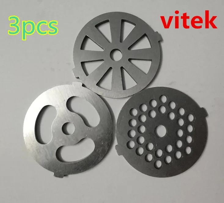 3 шт. насадки для мясорубки vitek универсальные измельчителя 380 382 383 385 386 387 388|meat grinder