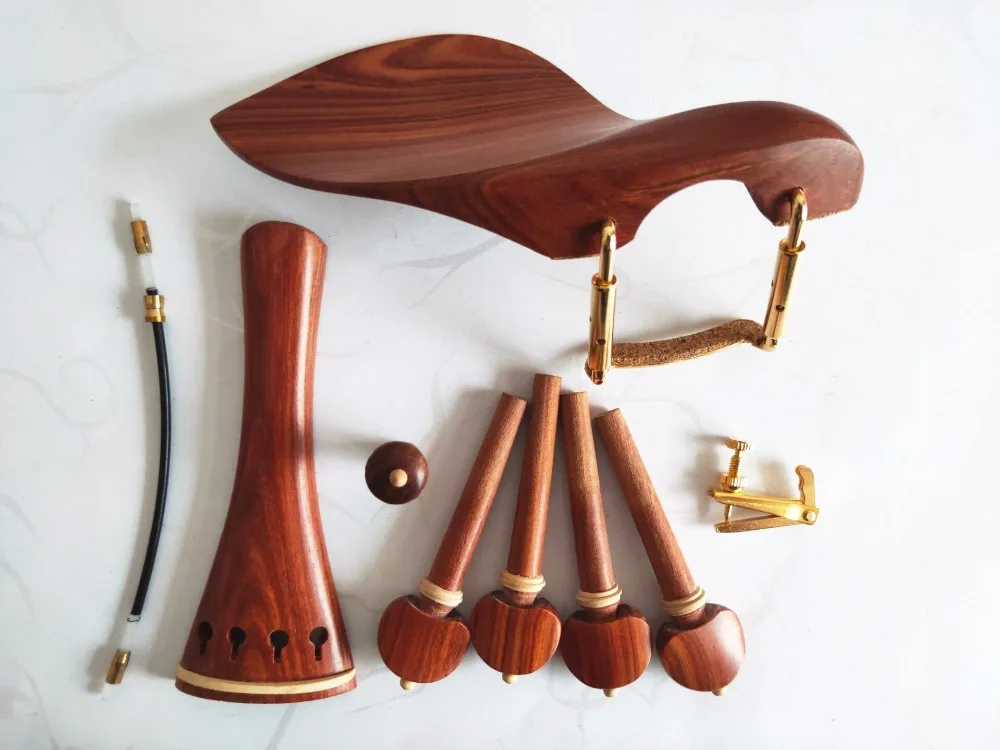 

1 Sets of Fine Rosewood 4/4 Violin Parts,violin accessories