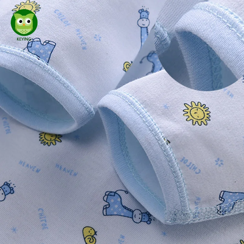 

KEYING Cotton Newborn Bodysuits Baby Boy Girls Jumpsuits Belt Long Toddler Clothing Fashion Print Clothes 2017 Autumn