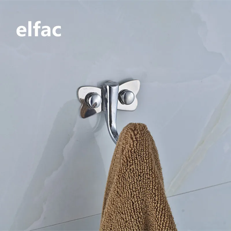 Elfac 1-5 Крючки современный для халатов Нержавеющая сталь высокое качество Кухня