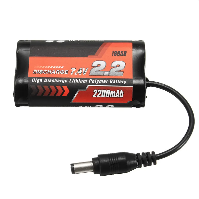 Eachine VR D2 Goggles Two Pro FPV гарнитура Glasses запасная часть 7 4 V 2200mAh литий-ионный аккумулятор