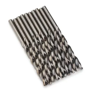 DANIU 10 шт. 3,5 мм микро HSS сверла Натуральный Цвет сверла с прямым хвостовиком электрические сверла