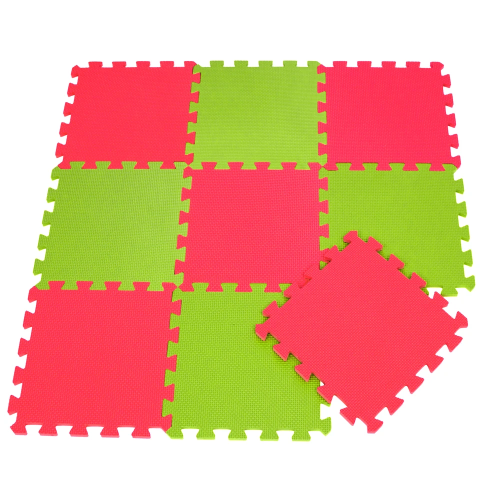 9 шт. детский коврик для ползания из пены ЭВА 2 цвета|foam baby play mats|activity matbaby mat |