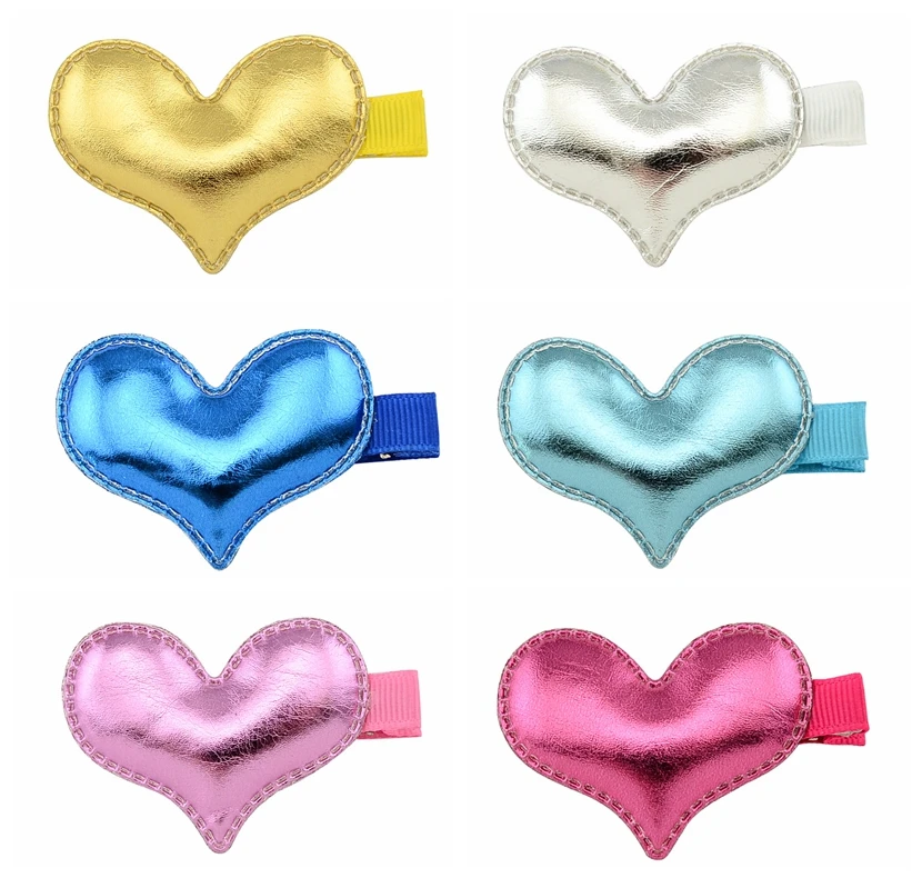 6 шт./Лот однотонные заколки для волос с гладкой поверхностью|cheer bows|hair bowshair accessories