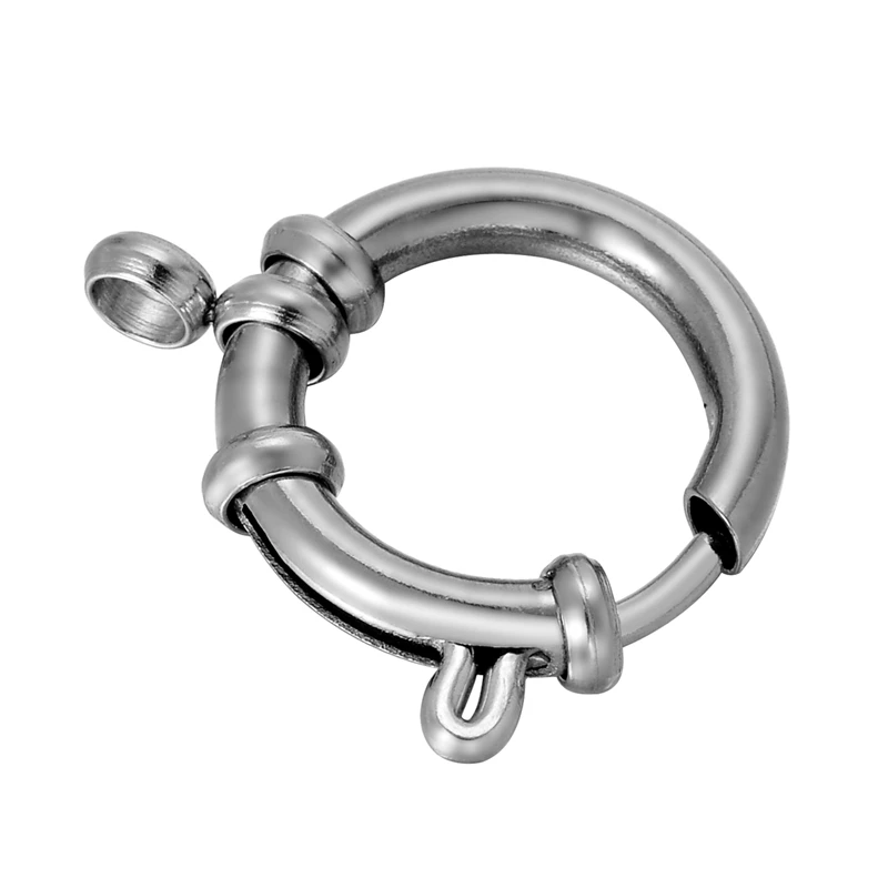 Нержавеющая сталь lasperal рулевое колесо застежки серебряные цветные Подвески