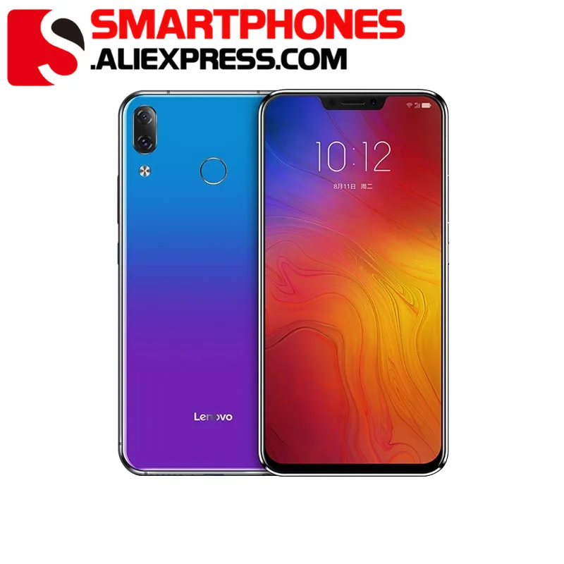 Мобильный телефон lenovo Z5 L78011 с глобальной прошивкой, 6 ГБ, 64 ГБ, 4G FDD LTE, 6,2 дюймов, FHD+ Восьмиядерный процессор Snapdragon 636, двойная камера AI, 2.5D экран