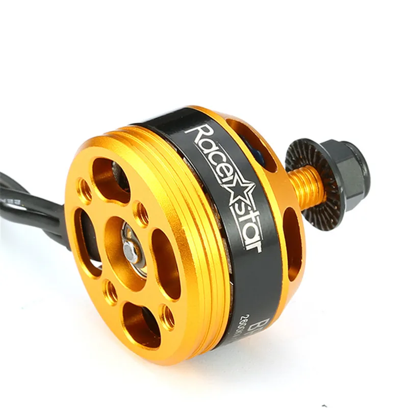Горячая Распродажа 4 шт. гоночная серия Racerstar 2205 BR2205 2600KV желтый 2 4S бесщеточный