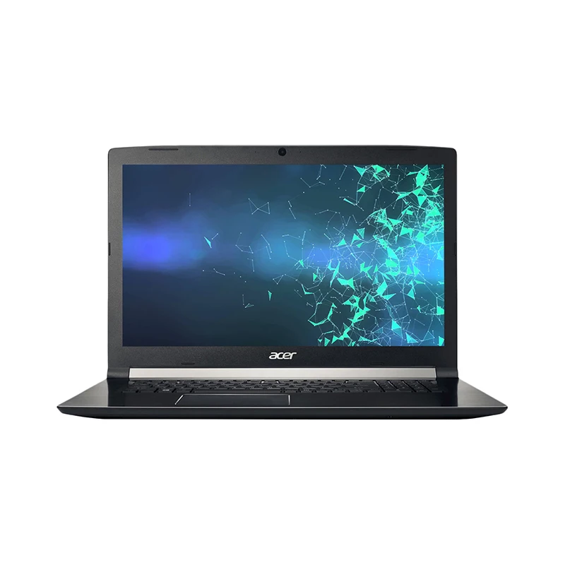 Ноутбук Acer Aspire A717 71G 76YX 17.3&quot/i7 7700HQ/8Гб/1Тб+128Гб SSD/noODD/GTX 1050 2Гб DDR5/Linux/Черный