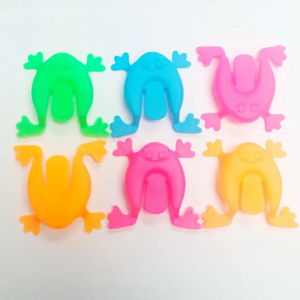 99 шт Прыжки лягушка мальчик ребенок забавная игра игрушка Гуди Сумка пиньята