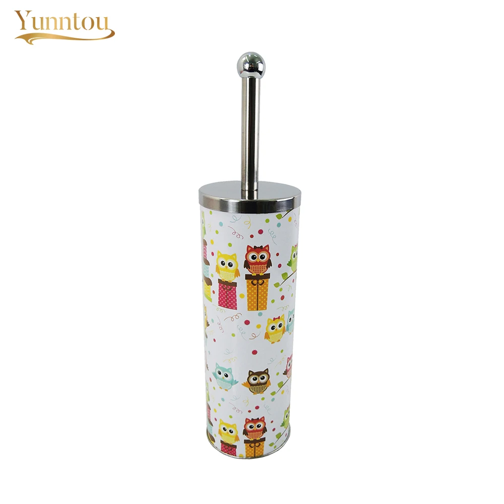 Печати Туалетный Портативный Металлический Держатель Мультфильм Шаблон